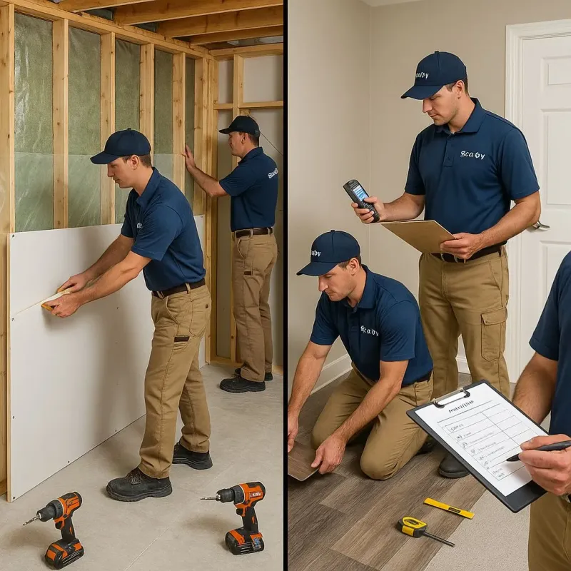 Repairs and Reconstruction process in Mechanicsville, MD