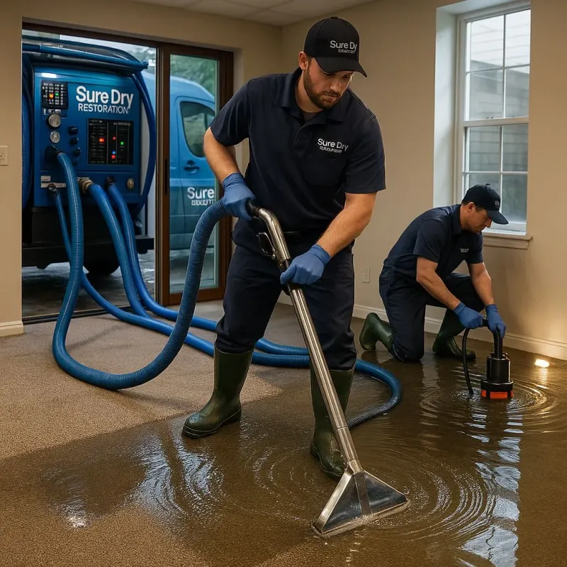 Water Extraction and Removal process in Mechanicsville, MD